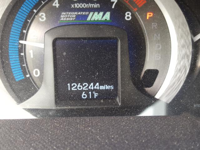 2010 HONDA INSIGHT EX JHMZE2H76AS027763