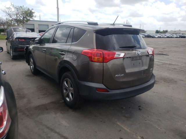 VIN WDCTG4GB8LU028806 2015 TOYOTA RAV4 XLE no.3