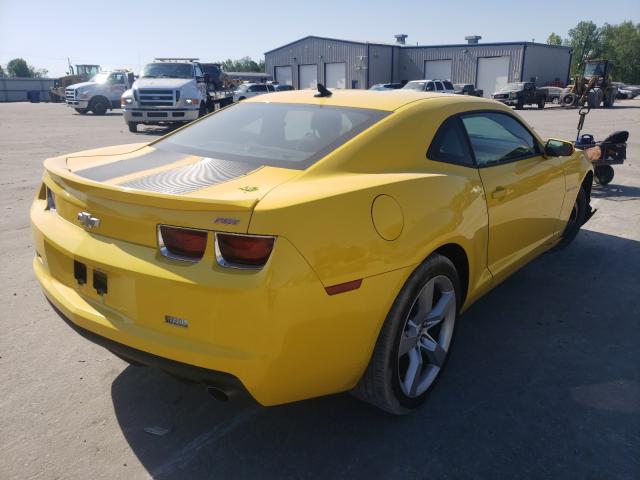 VIN 19XFL1H88NE001025 2011 CHEVROLET CAMARO LT no.4