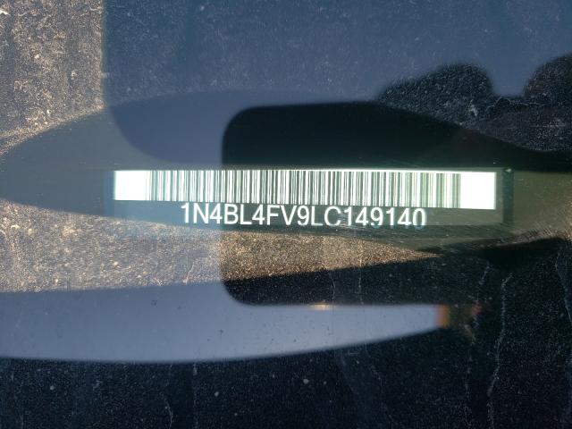 2020 NISSAN ALTIMA PLA 1N4BL4FV9LC149140