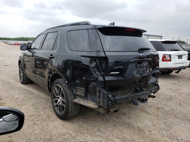 VIN WAUFFAFL0FN012707 2016 FORD EXPLORER S no.3