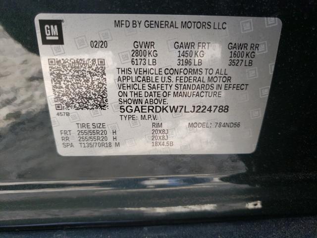 2020 BUICK ENCLAVE AV 5GAERDKW7LJ224788
