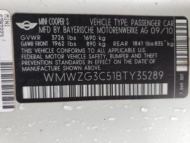 VIN 1FMCU9G9XFUB07645 2015 Ford Escape, SE no.10