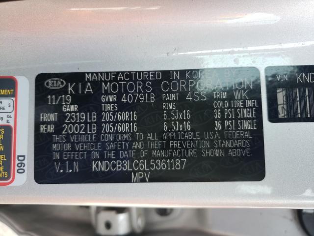 2020 KIA NIRO LX KNDCB3LC6L5361187