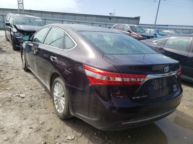 2013 TOYOTA AVALON HYB 4T1BD1EB5DU001636