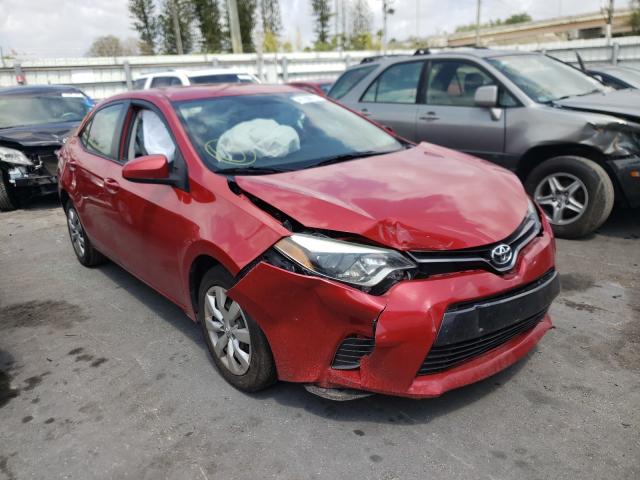 Toyota Corolla 2015 Red