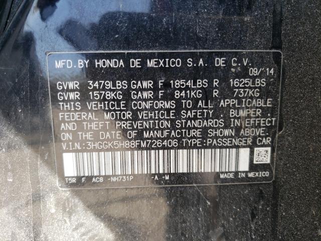 2015 HONDA FIT EX 3HGGK5H88FM726406