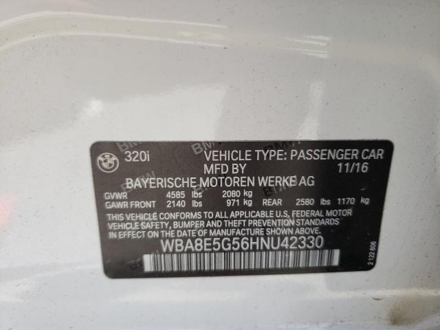 VIN 3FA6P0HD1HR264262 2017 Ford Fusion, SE no.10