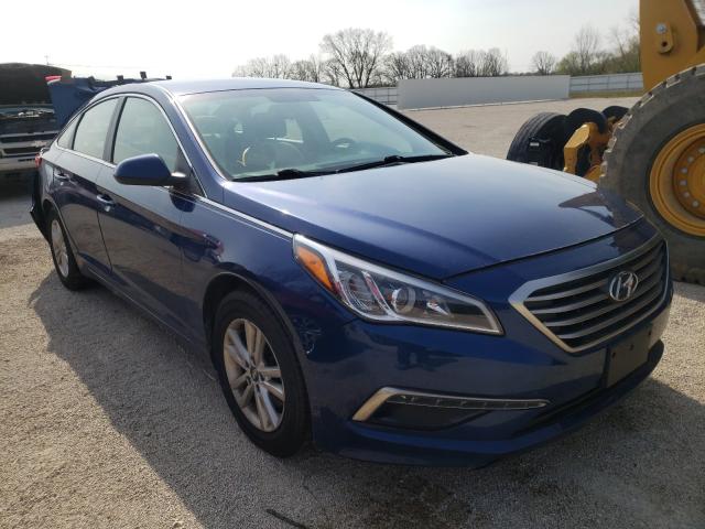Salvage cars for sale from Copart Milwaukee, WI: 2015 Hyundai Sonata SE