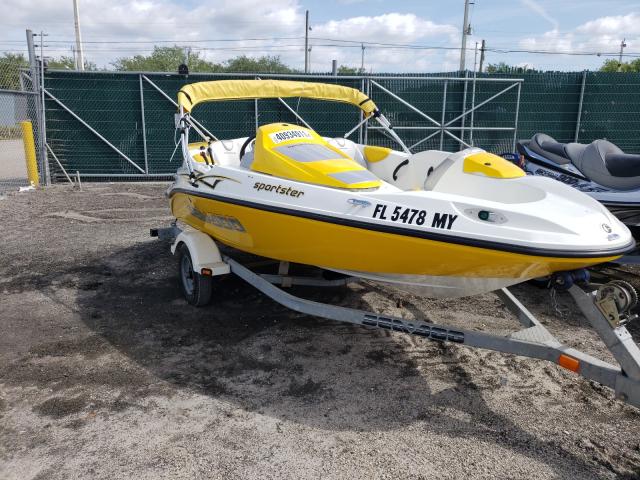Salvage boats for sale at West Palm Beach, FL auction: 2005 Seadoo Sportster