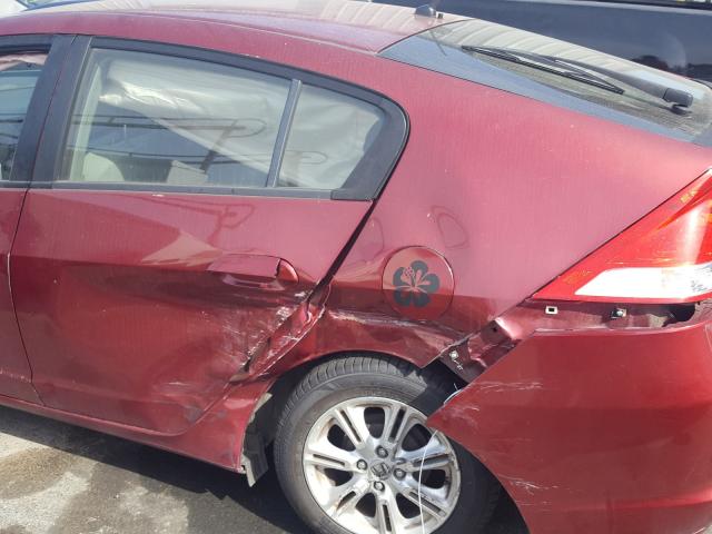 2010 HONDA INSIGHT EX JHMZE2H76AS027763