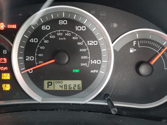 2010 SUBARU IMPREZA OU JF1GH6D64AH826965