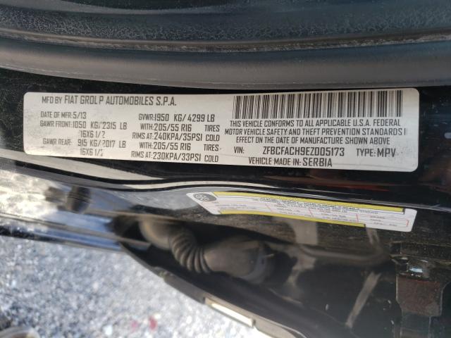 2014 FIAT 500L LOUNG ZFBCFACH9EZ005173