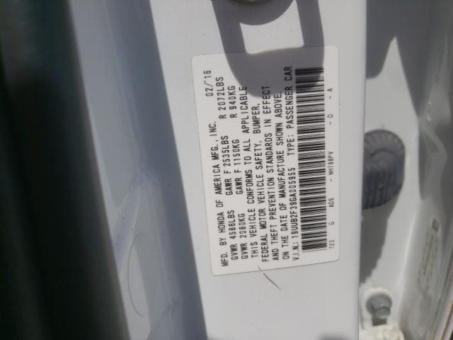 2016 ACURA TLX 19UUB2F39GA005955