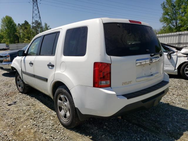 2013 HONDA PILOT 5FNYF3H22DB042878