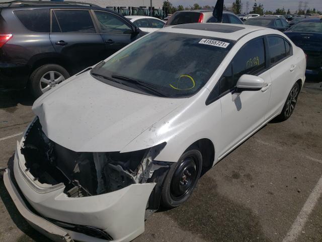 2015 HONDA CIVIC EXL 19XFB2F98FE220282