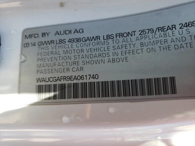 2014 AUDI S5 PREMIUM WAUCGAFR9EA061740