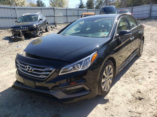 VIN SAJBR4BNXHCY23609 2017 HYUNDAI SONATA SPO no.2