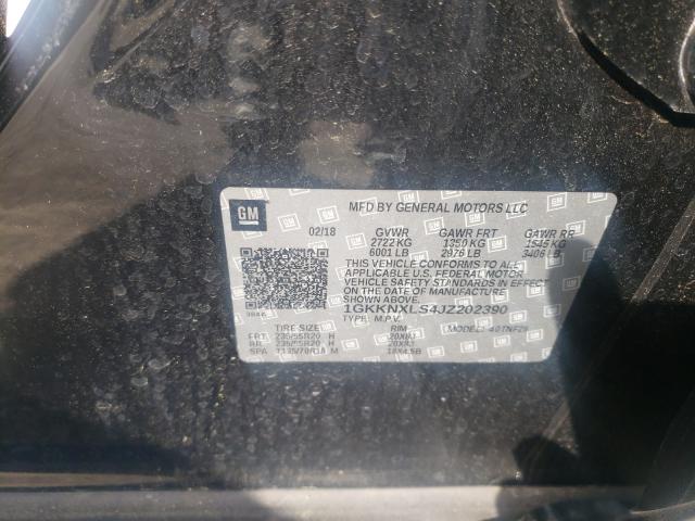 2018 GMC ACADIA DEN 1GKKNXLS4JZ202390