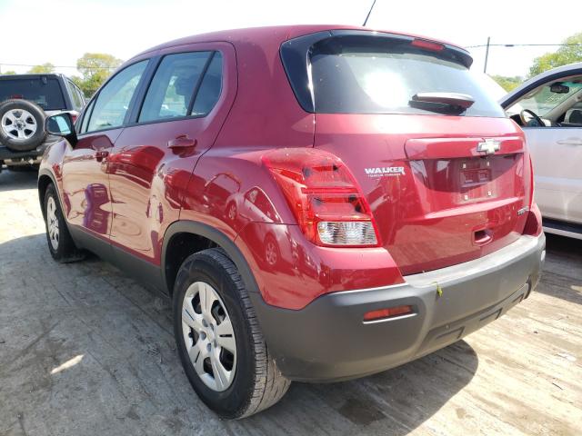 2015 CHEVROLET TRAX LS KL7CJKSB2FB196165