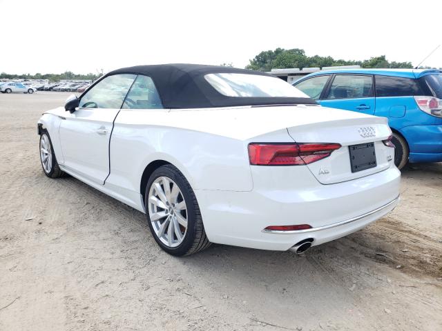 2018 AUDI A5 PREMIUM WAUWNGF56JN000724
