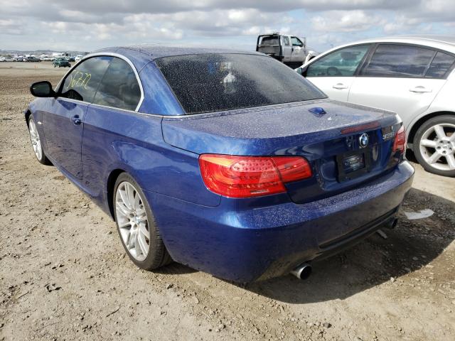 2013 BMW 335 I WBADX7C56DE746102