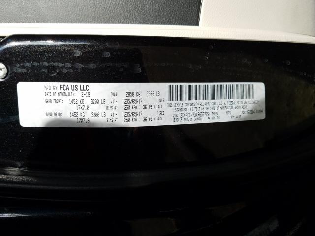 2019 CHRYSLER PACIFICA H 2C4RC1N73KR657720