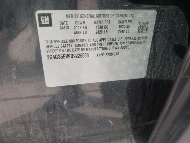 2013 BUICK REGAL PREM 2G4GS5EV9D9225888