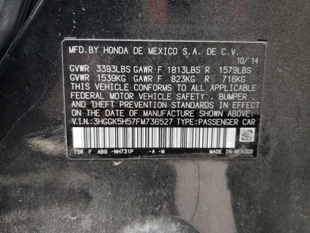 2015 HONDA FIT LX 3HGGK5H57FM736527