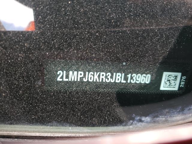 2018 LINCOLN MKX SELECT 2LMPJ6KR3JBL13960