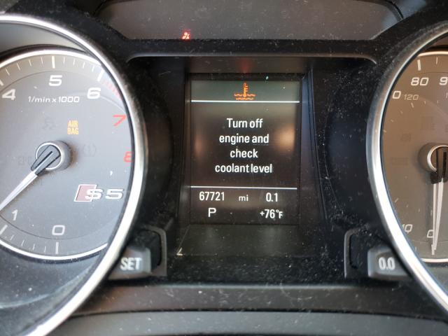 2014 AUDI S5 PREMIUM WAUCGAFR9EA061740