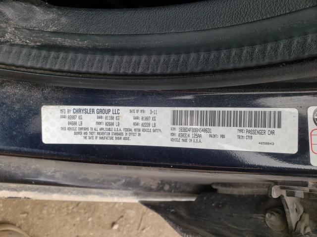 2011 DODGE AVENGER EX 1B3BD4FB9BN540631