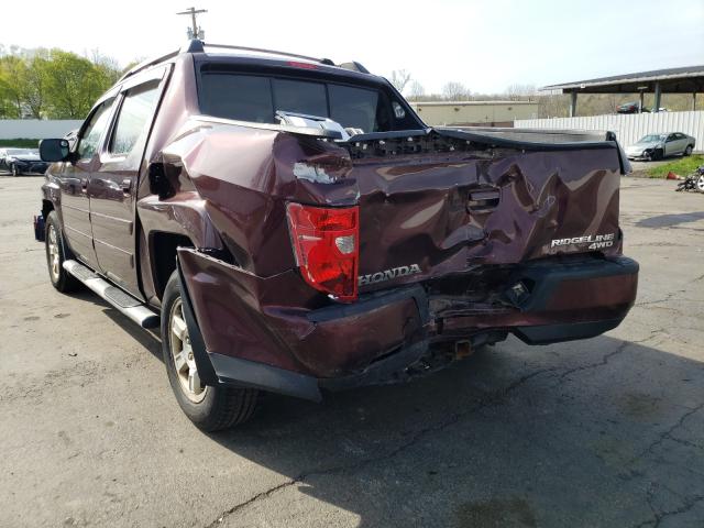 2011 HONDA RIDGELINE 5FPYK1F44BB009583