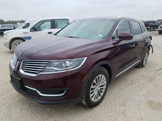 2017 LINCOLN MKX SELECT 2LMPJ6KR6HBL20122