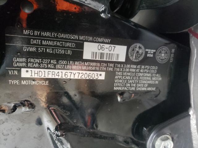 2007 HARLEY-DAVIDSON FLHRCI 1HD1FR4167Y720603