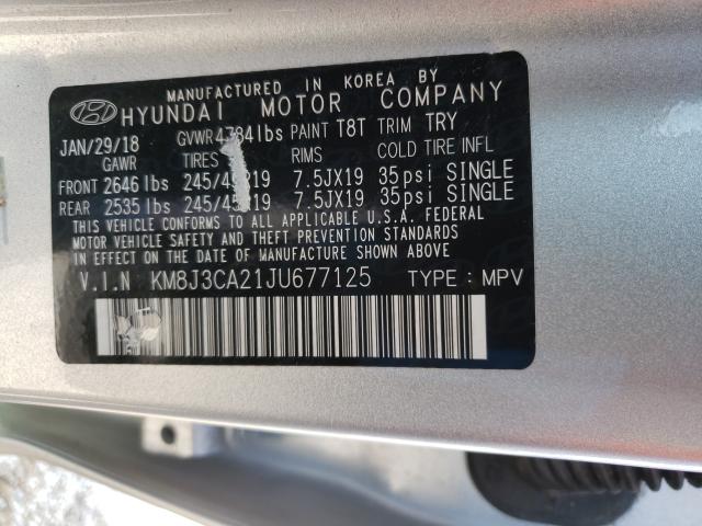 2018 HYUNDAI TUCSON VAL KM8J3CA21JU677125