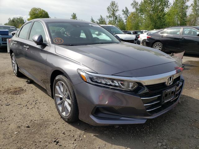 Prodazha Salvage 2021 Honda Accord Lx 1 5l Gray V Portland Or 4039 A Better Bid