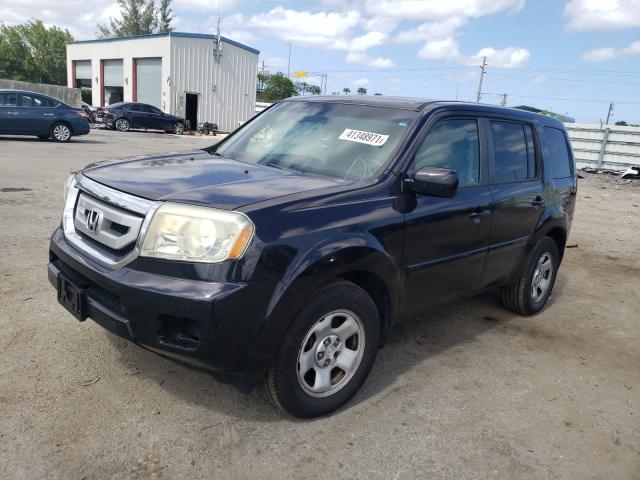 2010 HONDA PILOT LX 5FNYF3H2XAB004844