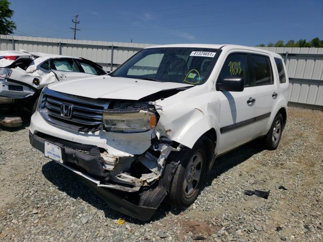 2013 HONDA PILOT 5FNYF3H22DB042878