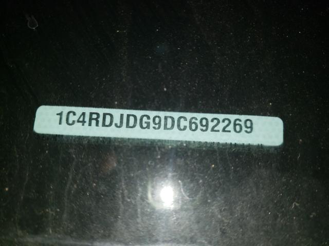 2013 DODGE DURANGO CR 1C4RDJDG9DC692269