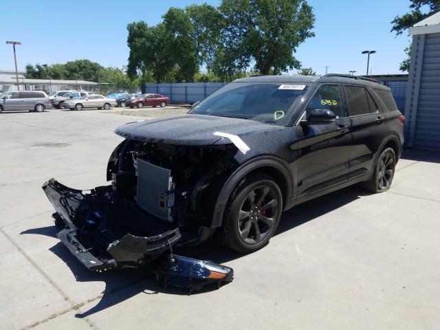 VIN 1GNSCCE0XDR369743 2020 FORD EXPLORER S no.2