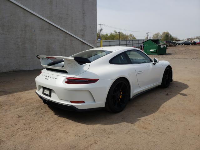 VIN WP0AC2A97JS174075 2018 Porsche 911, GT3 no.4