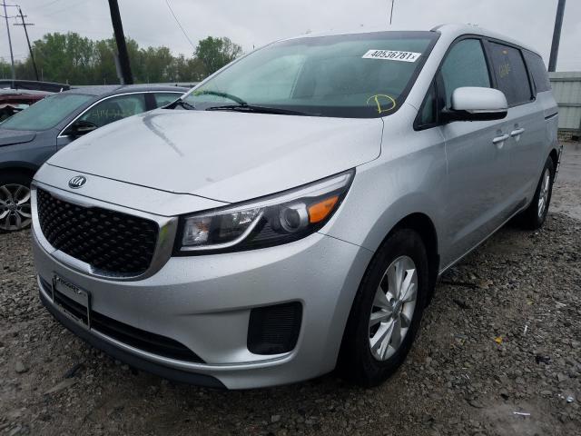 2016 KIA SEDONA L KNDMA5C12G6150327