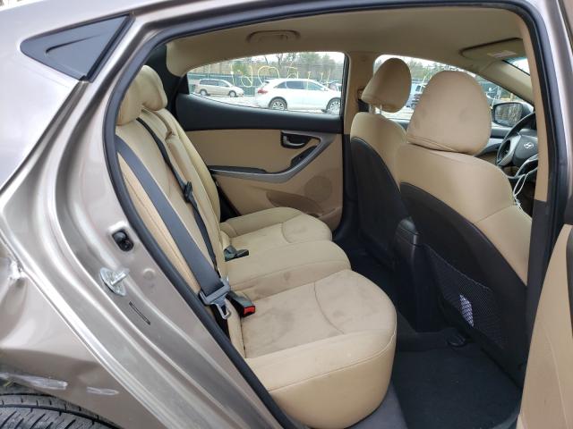 2012 HYUNDAI ELANTRA GL 5NPDH4AEXCH133187