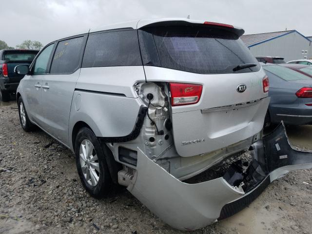2016 KIA SEDONA L KNDMA5C12G6150327