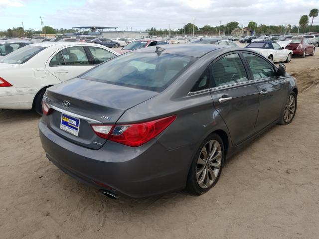 VIN JTHBK1GG7D2062290 2013 HYUNDAI SONATA SE no.4