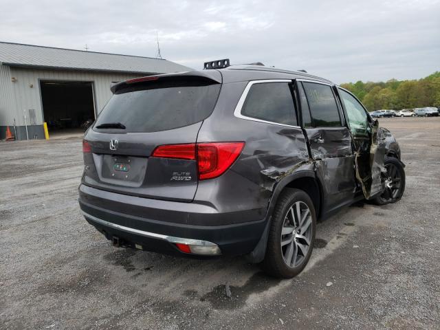 2017 HONDA PILOT ELIT 5FNYF6H04HB026641