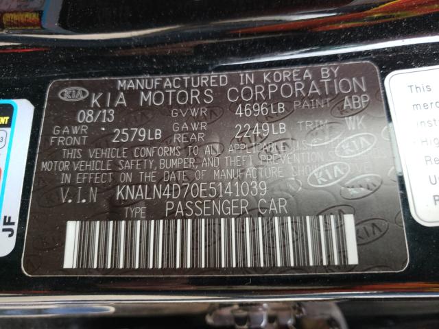 2014 KIA CADENZA PR KNALN4D70E5141039