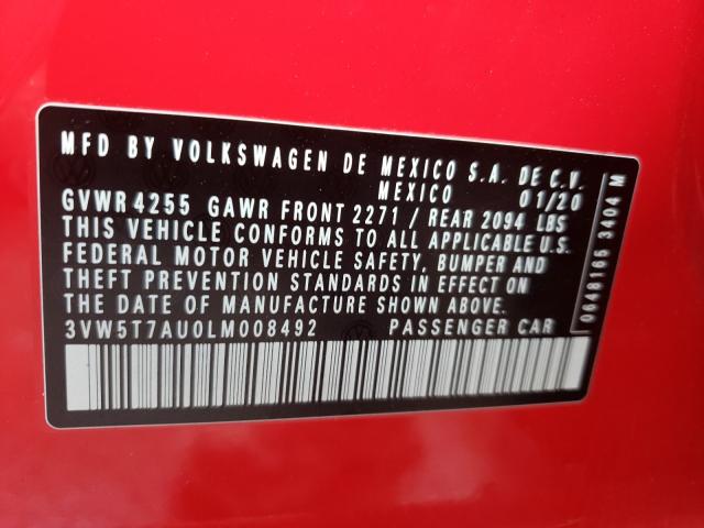 2020 VOLKSWAGEN GTI S 3VW5T7AU0LM008492