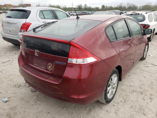 2010 HONDA INSIGHT EX JHMZE2H74AS018737